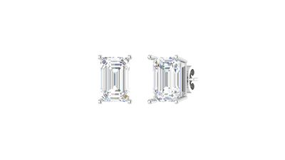 One cttw Emerald Lab Grown Diamond