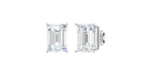 Two cttw Emerald Lab Grown Diamond