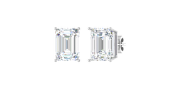 Two cttw Emerald Lab Grown Diamond