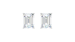 Two cttw Emerald Lab Grown Diamond