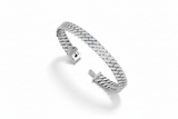 Bold & Luxurious Cuban Link Gold Diamond Bracelet