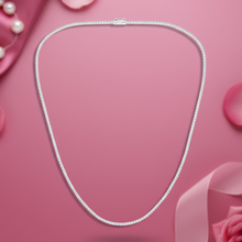 Load image into Gallery viewer, The Eternal Spark Diamond Tennis Necklace