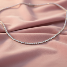 Load image into Gallery viewer, The Eternal Spark Diamond Tennis Necklace