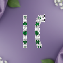 Load image into Gallery viewer, Emerald Curved Diamond Luminary