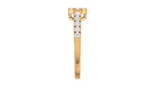 Load image into Gallery viewer, Linear Triple Stone Art Deco