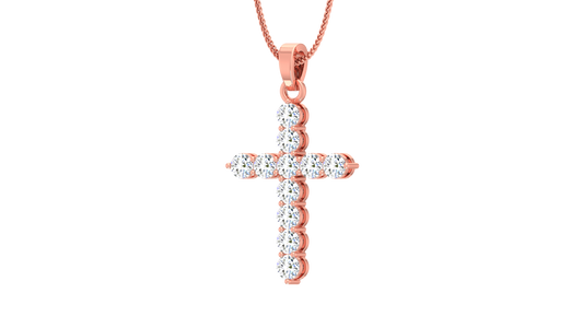Diamond Cross Pendant