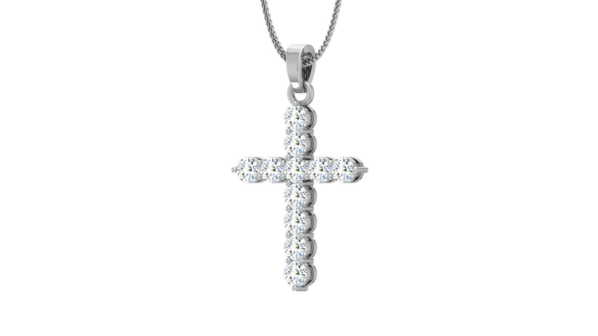 Diamond Cross Pendant