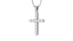 Diamond Cross Pendant