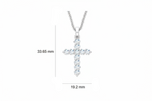 Load image into Gallery viewer, Premium Diamond Accent Gold Cross