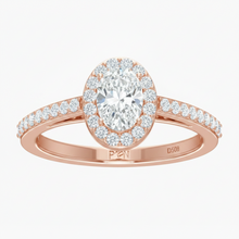 Load image into Gallery viewer, IGI cert. 0.50 CTTW Oval Shape Lab Grown Diamond