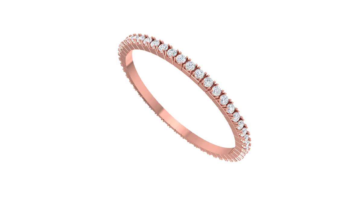 Classic Diamond Eternity Bangle