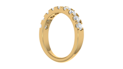 Aria 9-Stone Diamond Stacking Ring