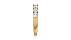 Aria 9-Stone Diamond Stacking Ring