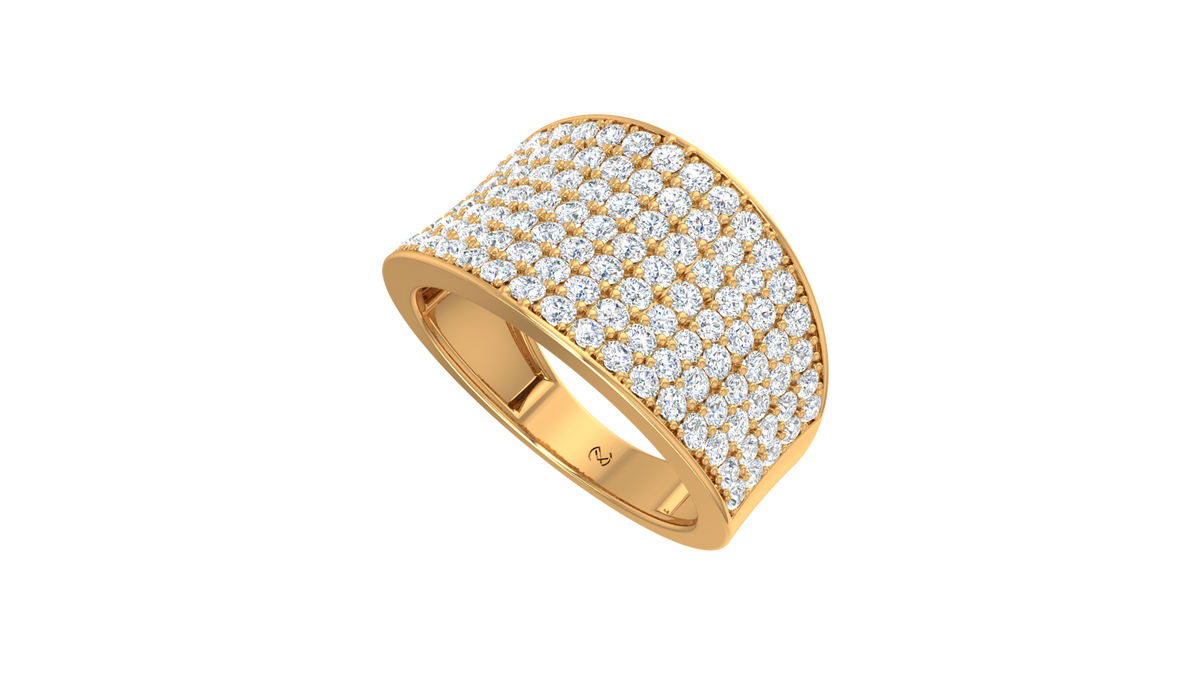 Seven Row Lab Grown Diamond - R2344A