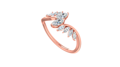Marquise Feather Bypass Lab Grown Diamond