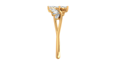 Marquise Feather Bypass Lab Grown Diamond
