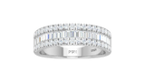 Elegant Step Tapered Ladder Diamond Scatter