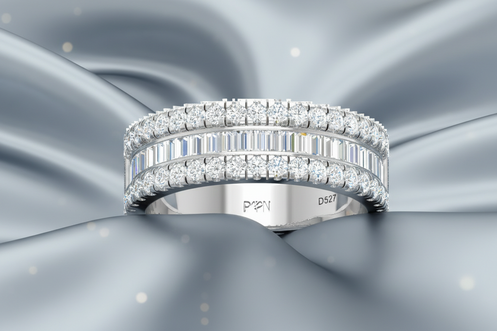 Classic Straight Refined Eternity Diamond