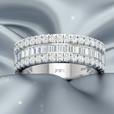 Classic Straight Refined Eternity Diamond