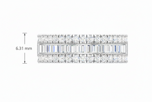 Load image into Gallery viewer, Classic Straight Refined Eternity Diamond