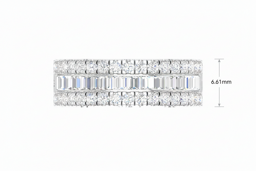 Commanding Step Diamond Encrusted