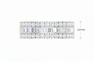 Commanding Step Diamond Encrusted