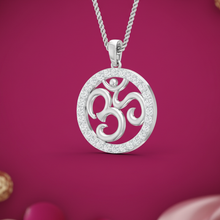 Load image into Gallery viewer, Om Symbol Diamond Border