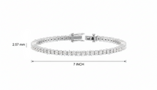 Load image into Gallery viewer, Round Diamond Tennis Bracelet