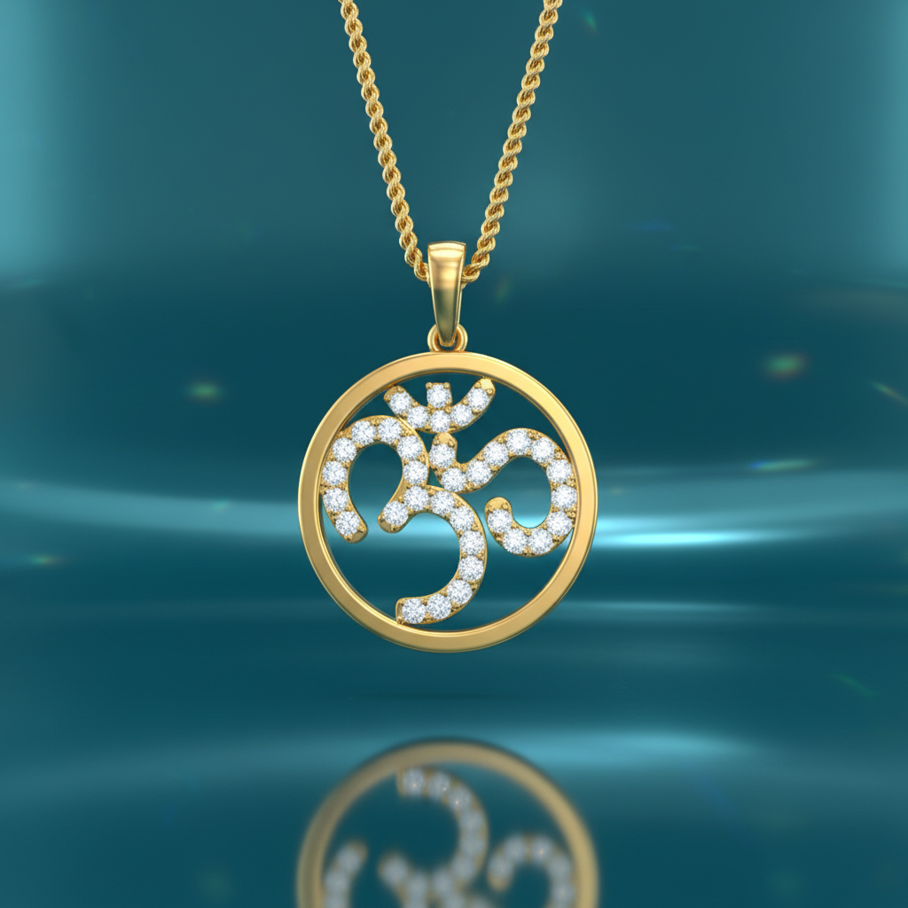 Hindu Religious Om Pendant