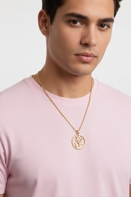 Twin Row Om Beaded Diamond Radiance