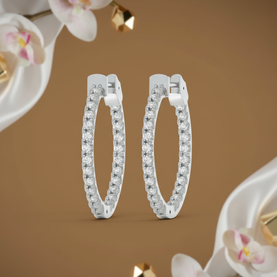 Inside Out - Oval Hoop