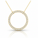Circle of Life Diamond Necklace With Chain