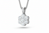 Seven Stone Flower Diamond