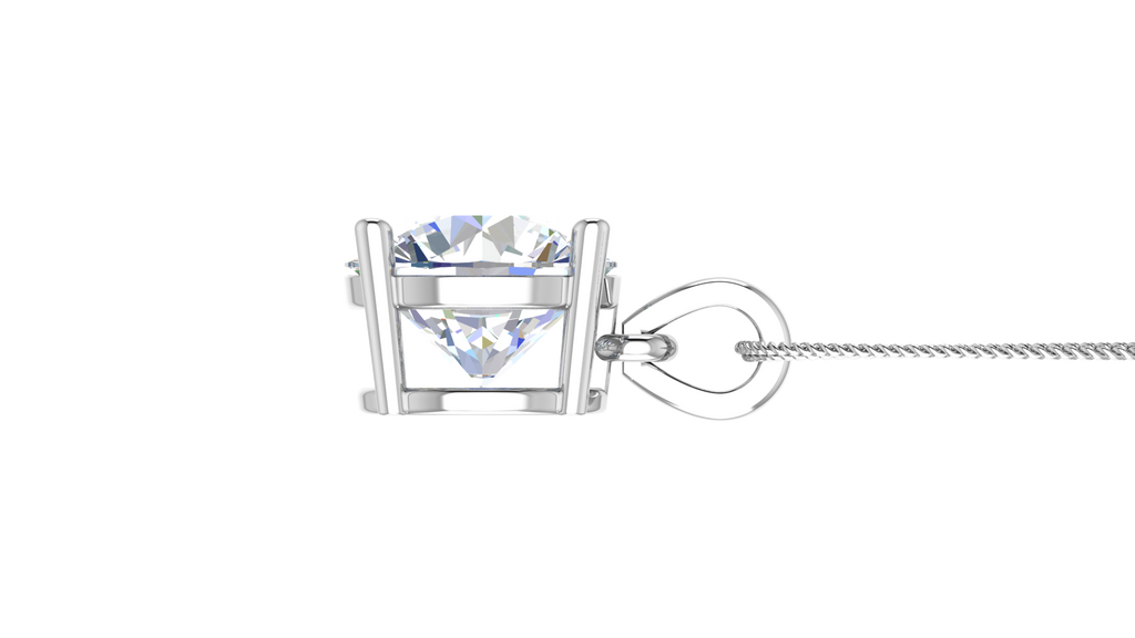 IGI cert. 2.50 ctw One Stone Round Lab Grown Diamond