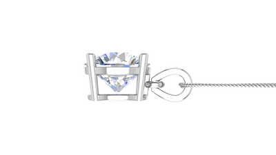 IGI cert. 2.50 ctw One Stone Round Lab Grown Diamond