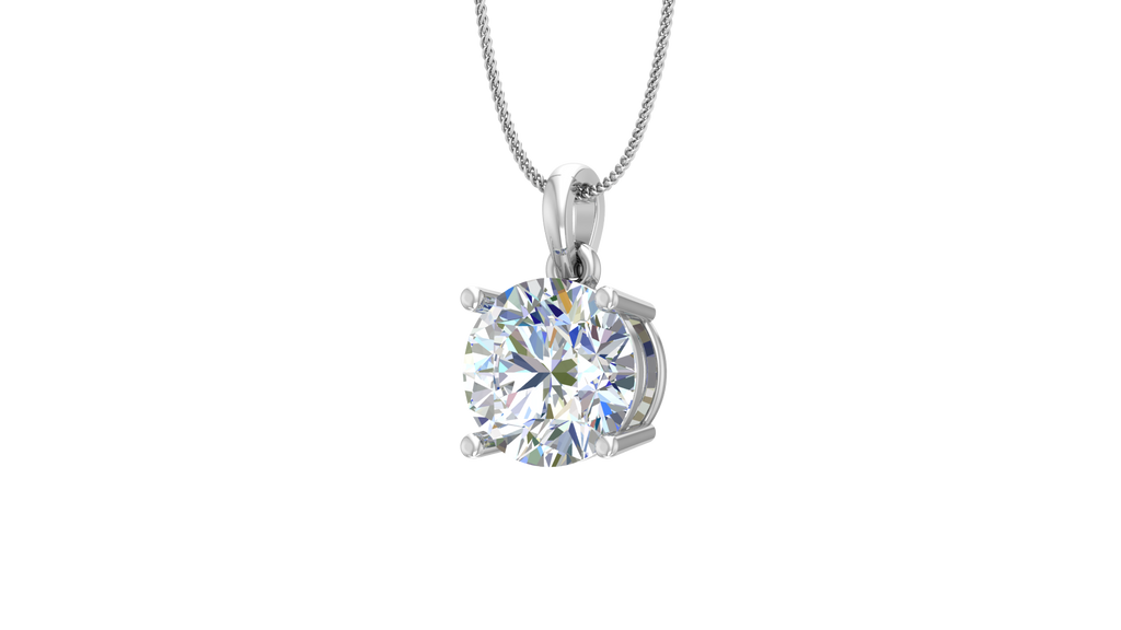 IGI cert. 2.50 ctw One Stone Round Lab Grown Diamond