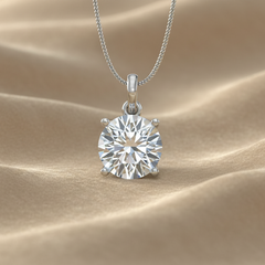 IGI cert. 2.50 ctw One Stone Round Lab Grown Diamond