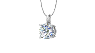 IGI cert. 2.50 ctw One Stone Round Lab Grown Diamond