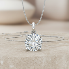 IGI cert. 2.50 ctw One Stone Round Lab Grown Diamond