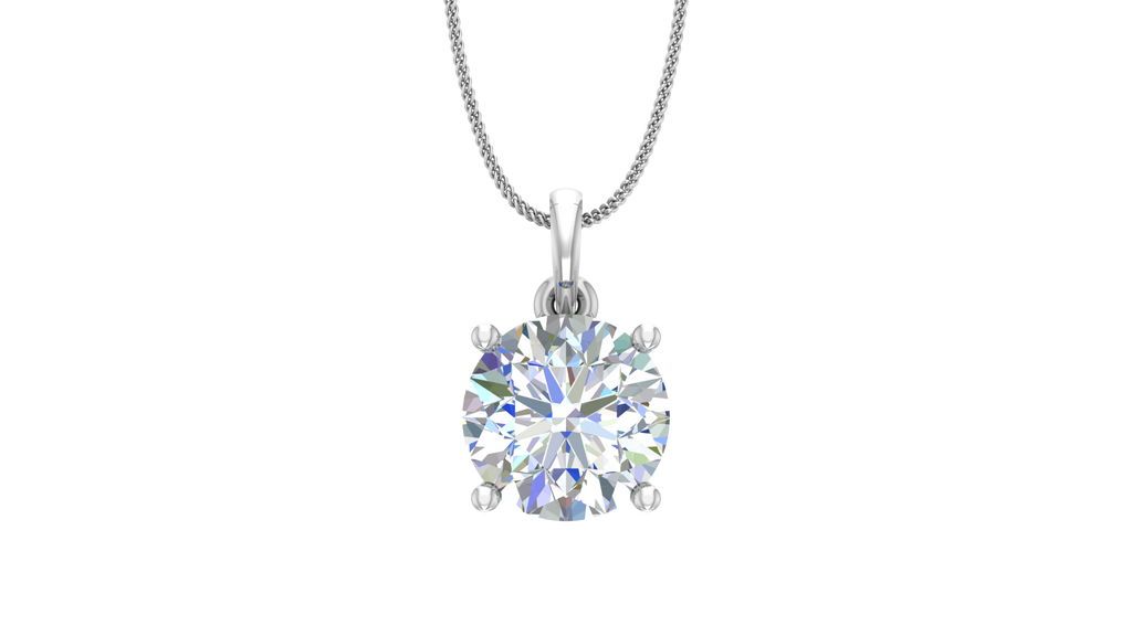 IGI cert. 2.50 ctw One Stone Round Lab Grown Diamond