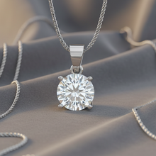 Load image into Gallery viewer, 0.75 ctw One Stone Round Lab Grown Diamond