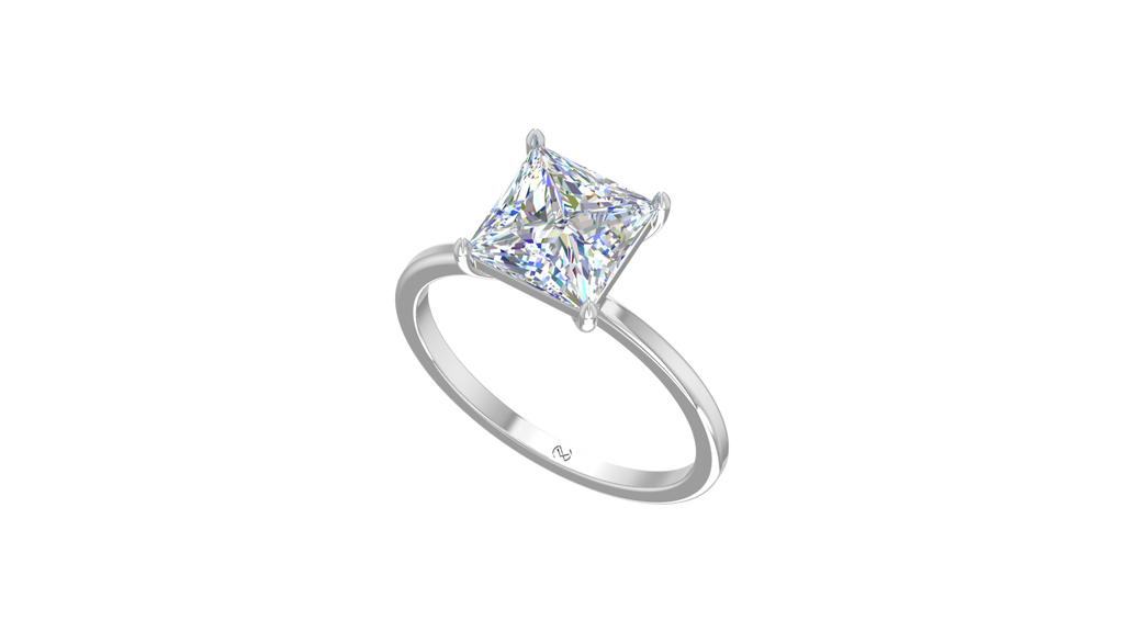Princess One Stone Lab Grown Diamond