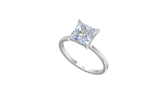 Princess One Stone Lab Grown Diamond