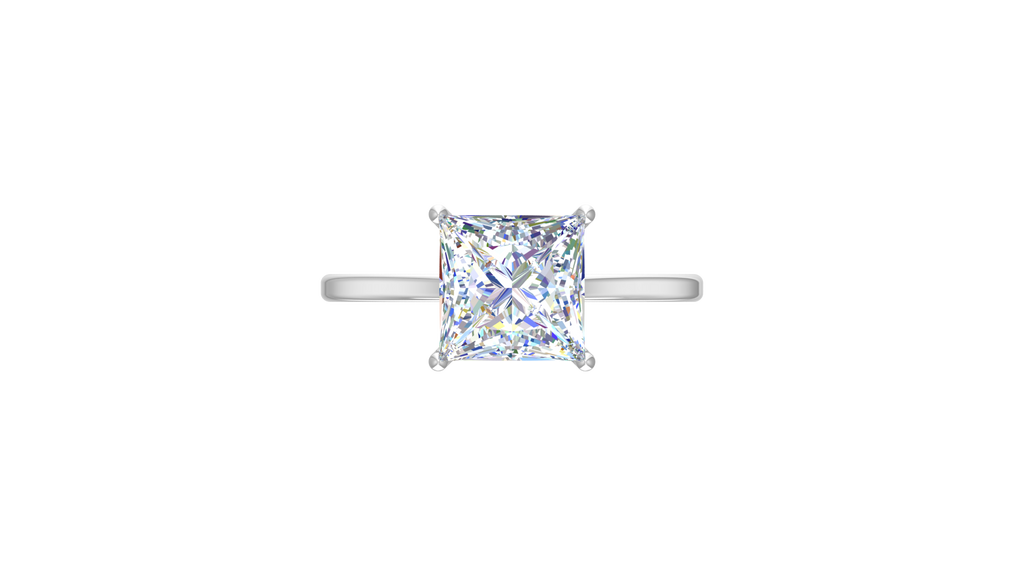 Princess One Stone Lab Grown Diamond