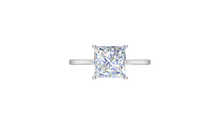 Load image into Gallery viewer, Princess One Stone Lab Grown Diamond