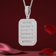 Load image into Gallery viewer, Stepped Cut Halo Diamond Radiance