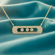 Load image into Gallery viewer, Messika-Inspired Move Classique Gold Diamond Necklace With Chain