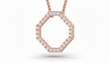Load image into Gallery viewer, Chic Octagon Open Design Necklace With Chain