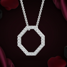 Load image into Gallery viewer, Chic Octagon Open Design Necklace With Chain