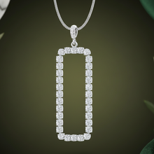 Load image into Gallery viewer, Rectangular Bar Shape Round Diamond